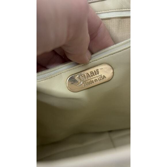 SHARIF Vintage Exotic Skin Patchwork Leather Clutch Crossbody Bag 80s/90s